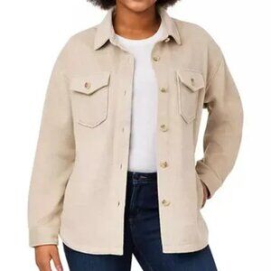 Member's Mark Women's Toasted Heather Shacket XS NEW